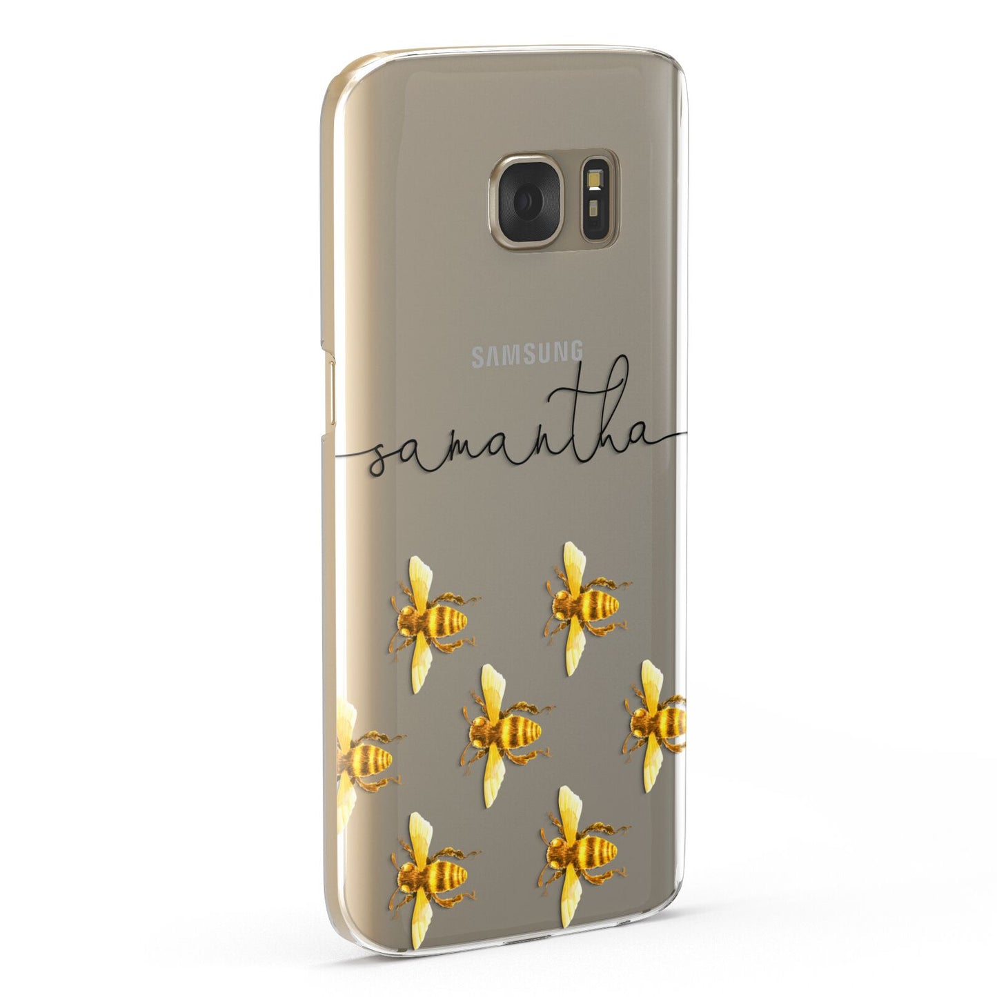 Golden Bees Personalised Name Samsung Galaxy Case Fourty Five Degrees