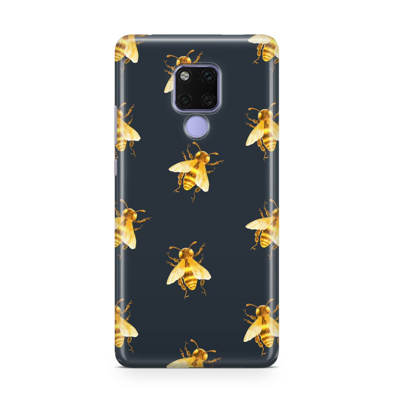 Golden Bees with Navy Background Huawei Mate 20X Phone Case