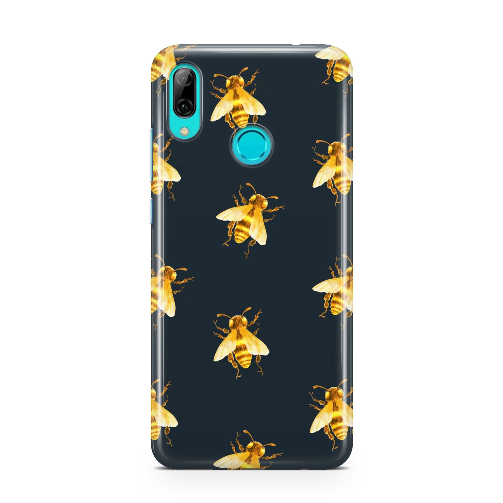 Golden Bees with Navy Background Huawei P Smart 2019 Case