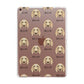 Golden Dox Icon with Name Apple iPad Rose Gold Case