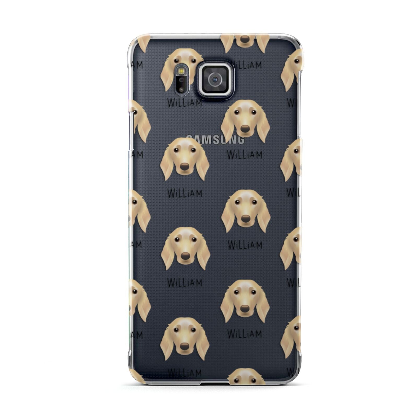 Golden Dox Icon with Name Samsung Galaxy Alpha Case