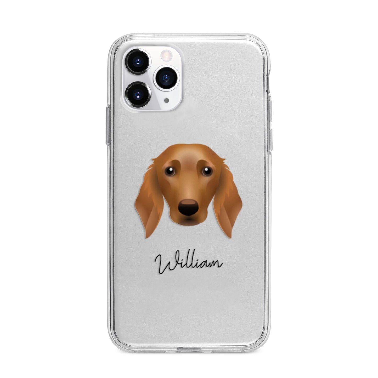 Golden Dox Personalised Apple iPhone 11 Pro in Silver with Bumper Case