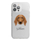 Golden Dox Personalised iPhone 13 Pro Max TPU Impact Case with White Edges