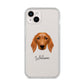 Golden Dox Personalised iPhone 14 Plus Clear Tough Case Starlight