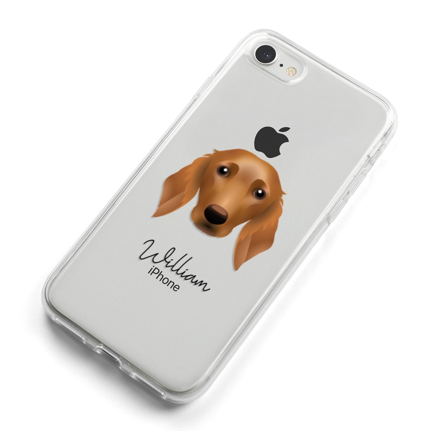 Golden Dox Personalised iPhone 8 Bumper Case on Silver iPhone Alternative Image