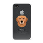 Golden Retriever Personalised Apple iPhone 4s Case