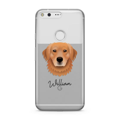 Golden Retriever Personalised Google Pixel Case