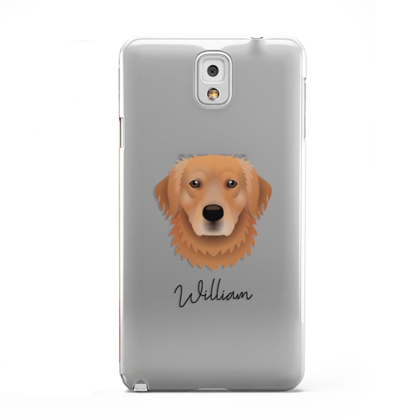 Golden Retriever Personalised Samsung Galaxy Note 3 Case