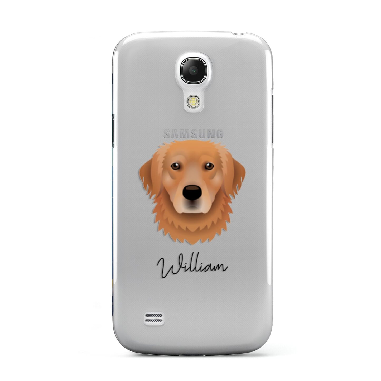 Golden Retriever Personalised Samsung Galaxy S4 Mini Case