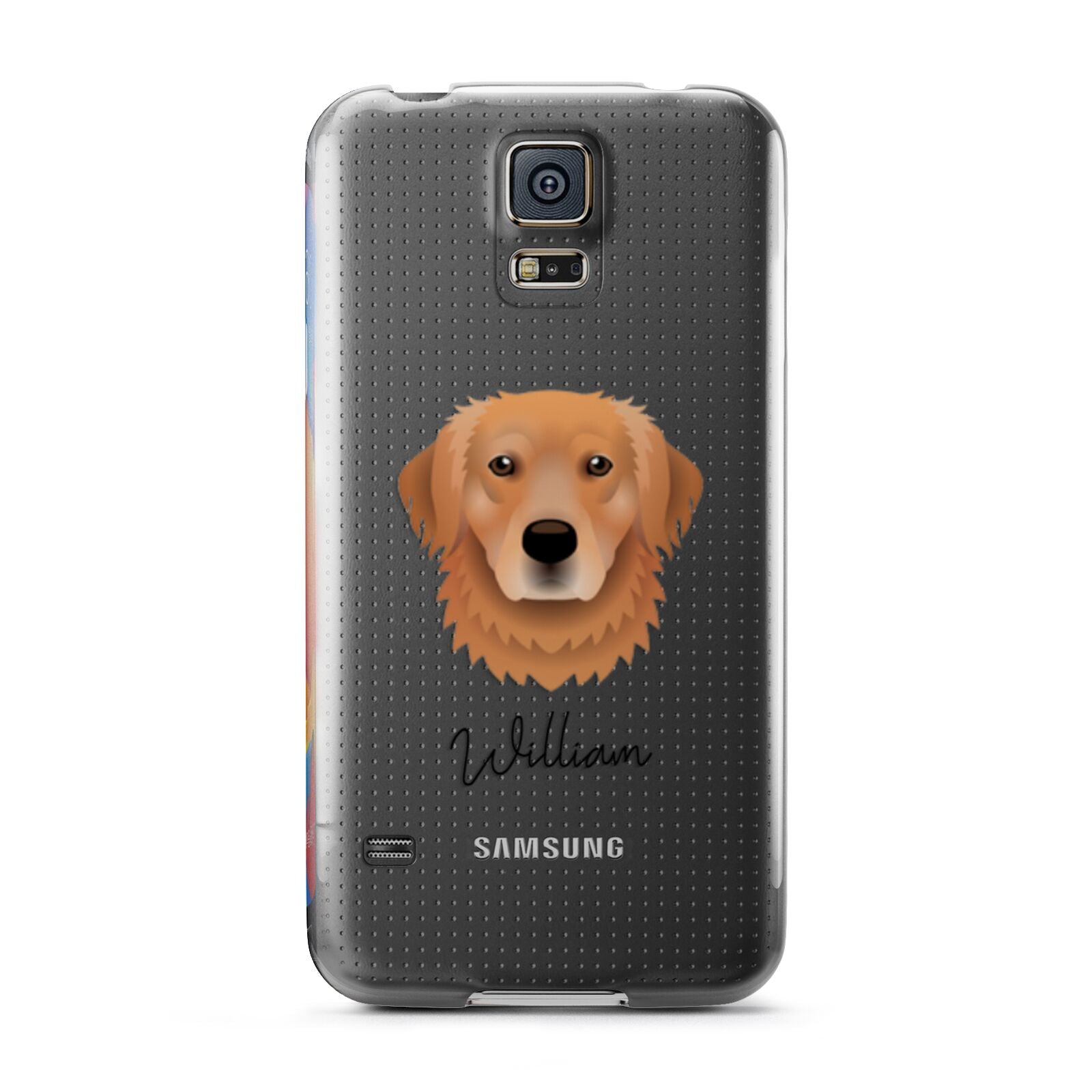 Golden Retriever Personalised Samsung Galaxy S5 Case