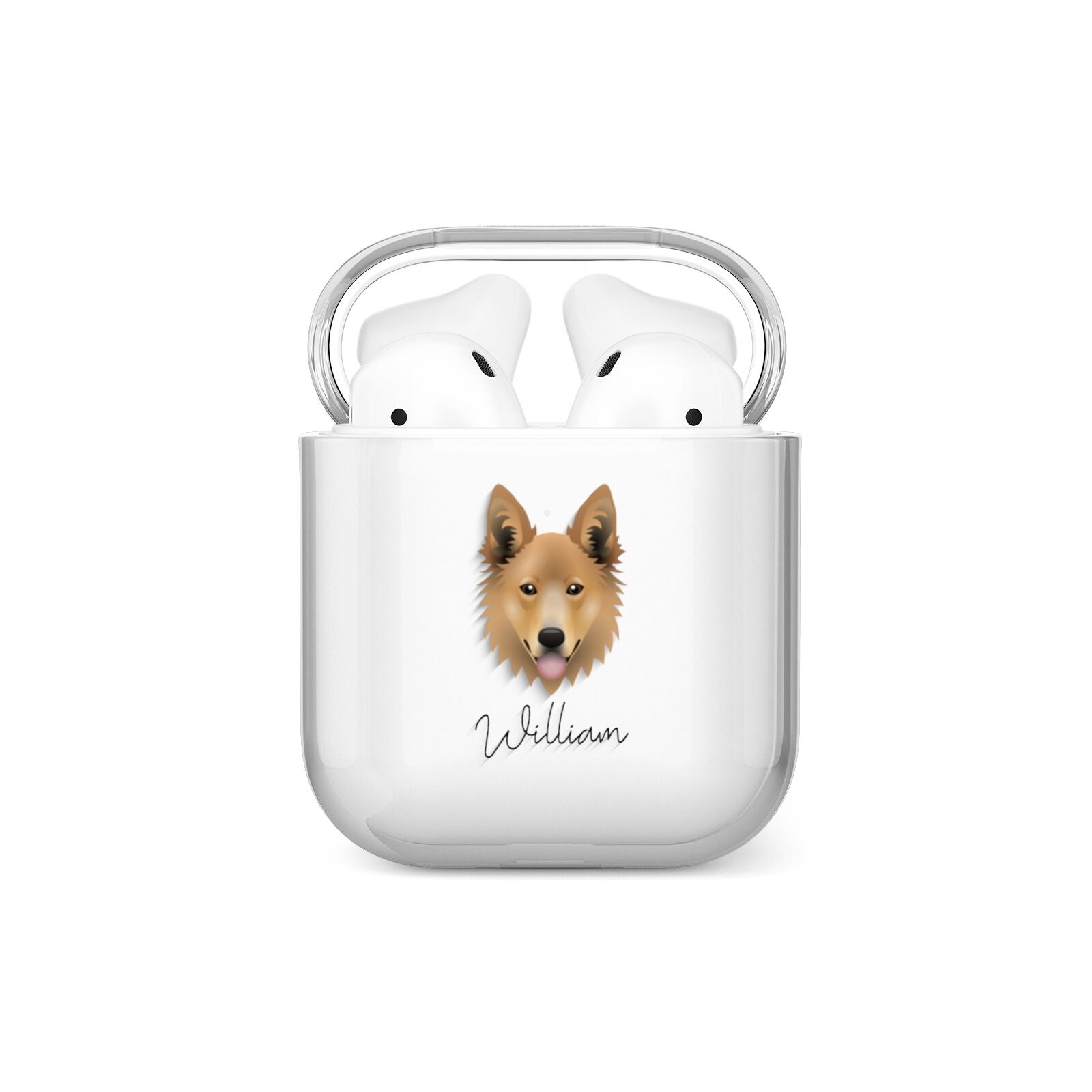 Golden Shepherd Personalised AirPods Case