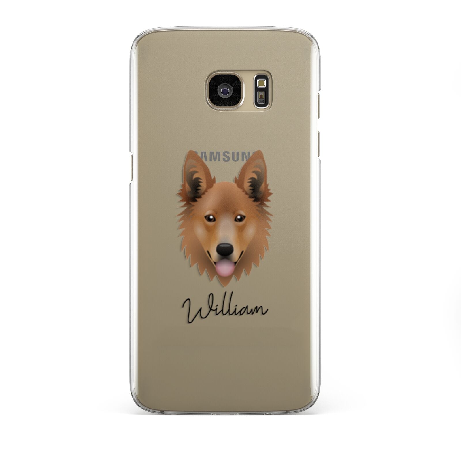 Golden Shepherd Personalised Samsung Galaxy S7 Edge Case