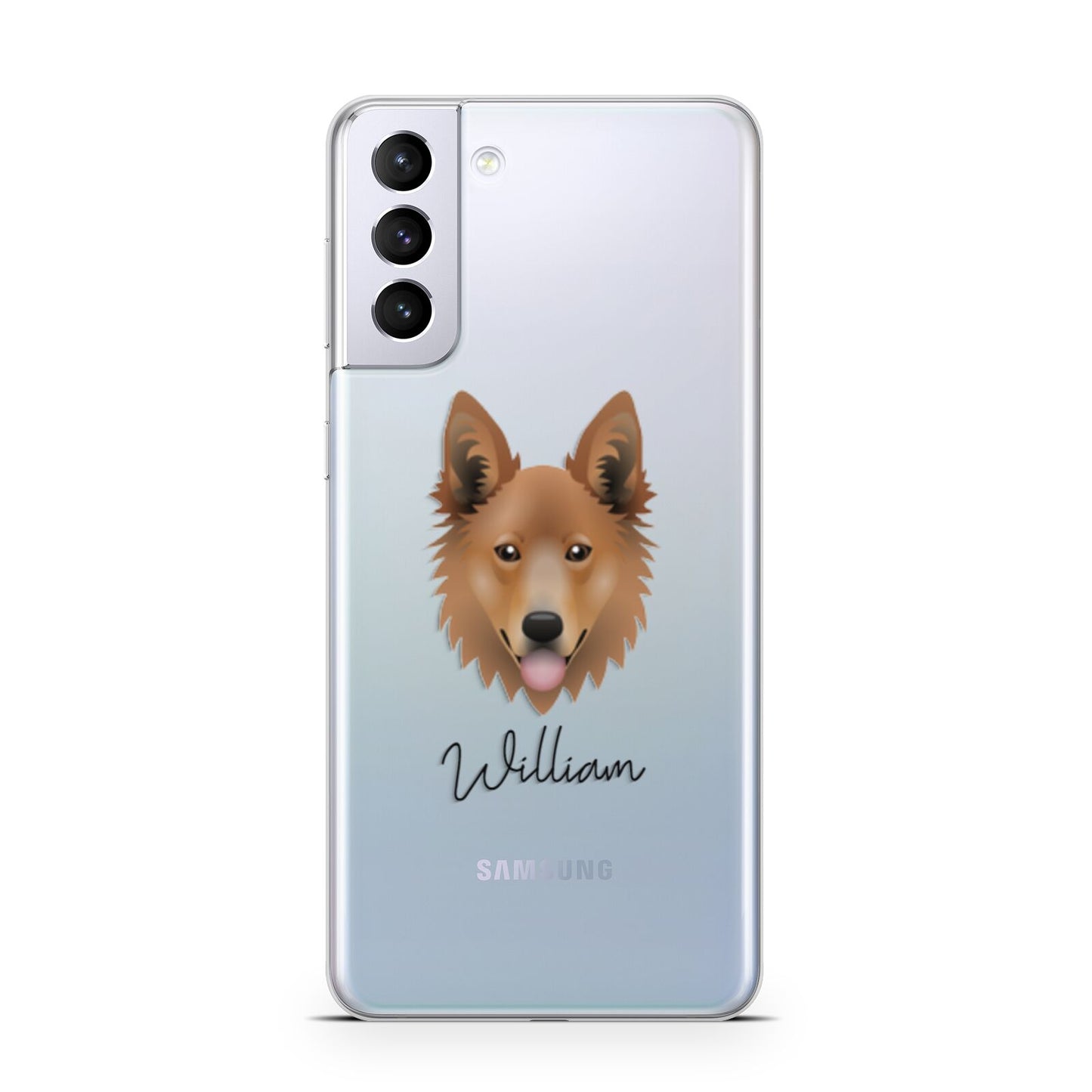 Golden Shepherd Personalised Samsung S21 Plus Phone Case