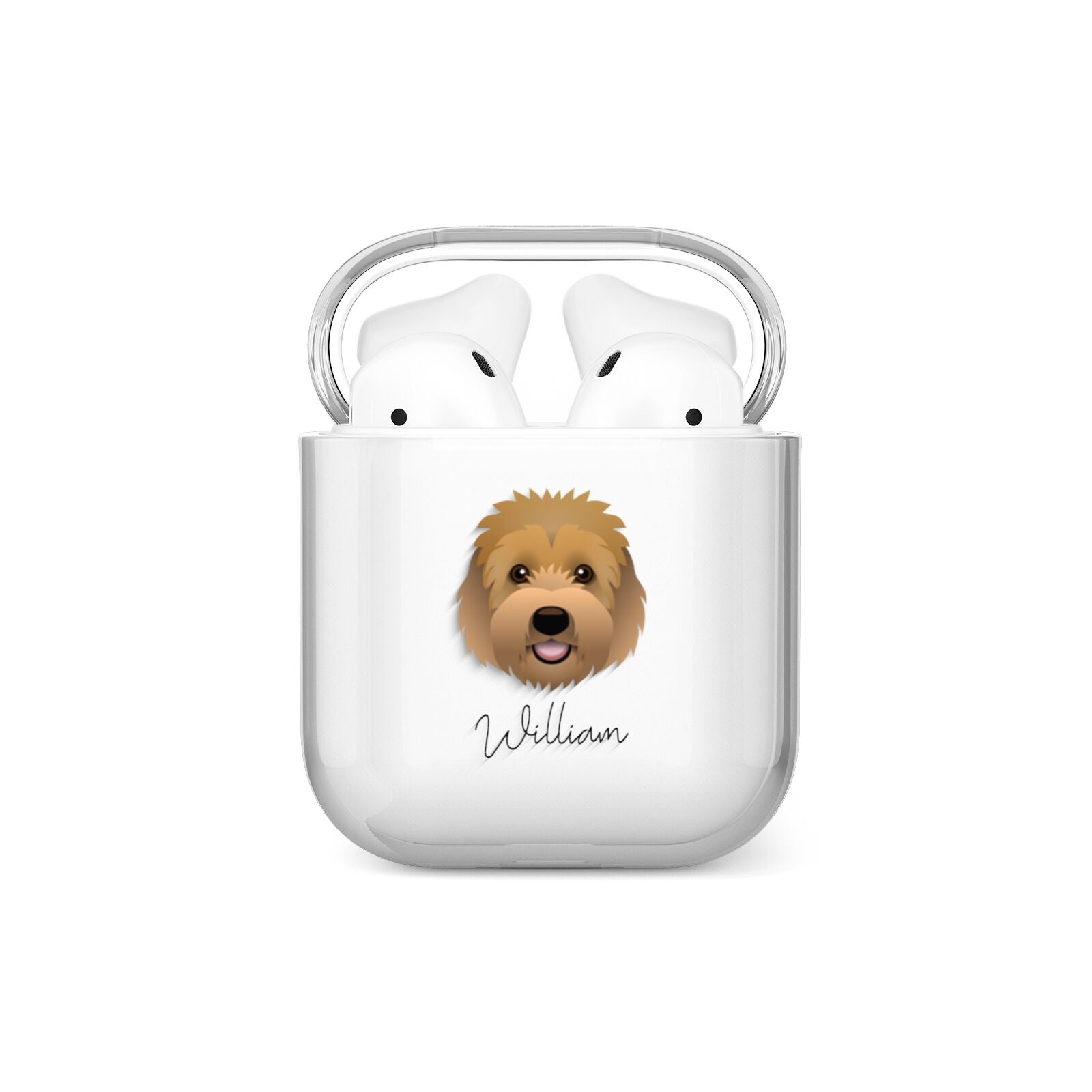 Goldendoodle Personalised AirPods Case