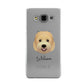 Goldendoodle Personalised Samsung Galaxy A3 Case