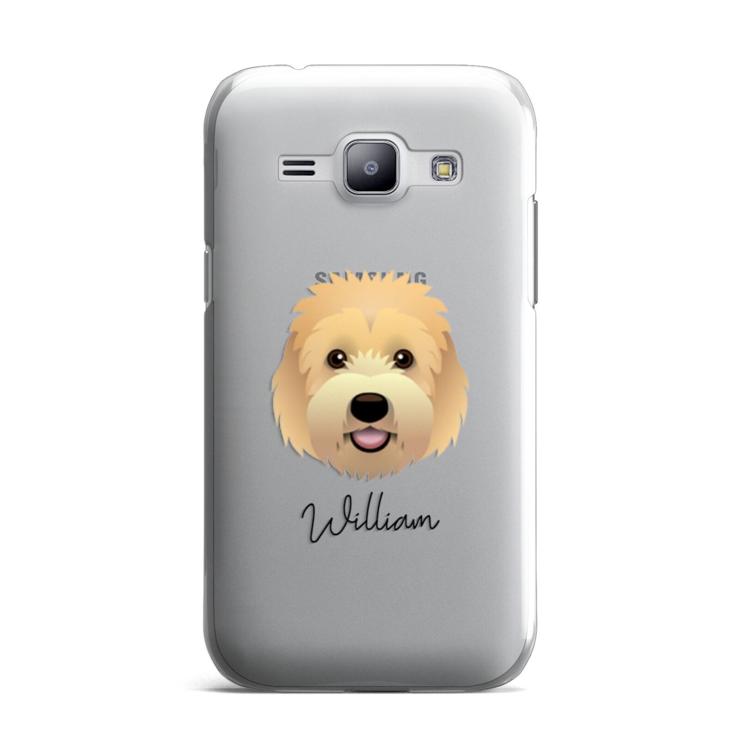 Goldendoodle Personalised Samsung Galaxy J1 2015 Case