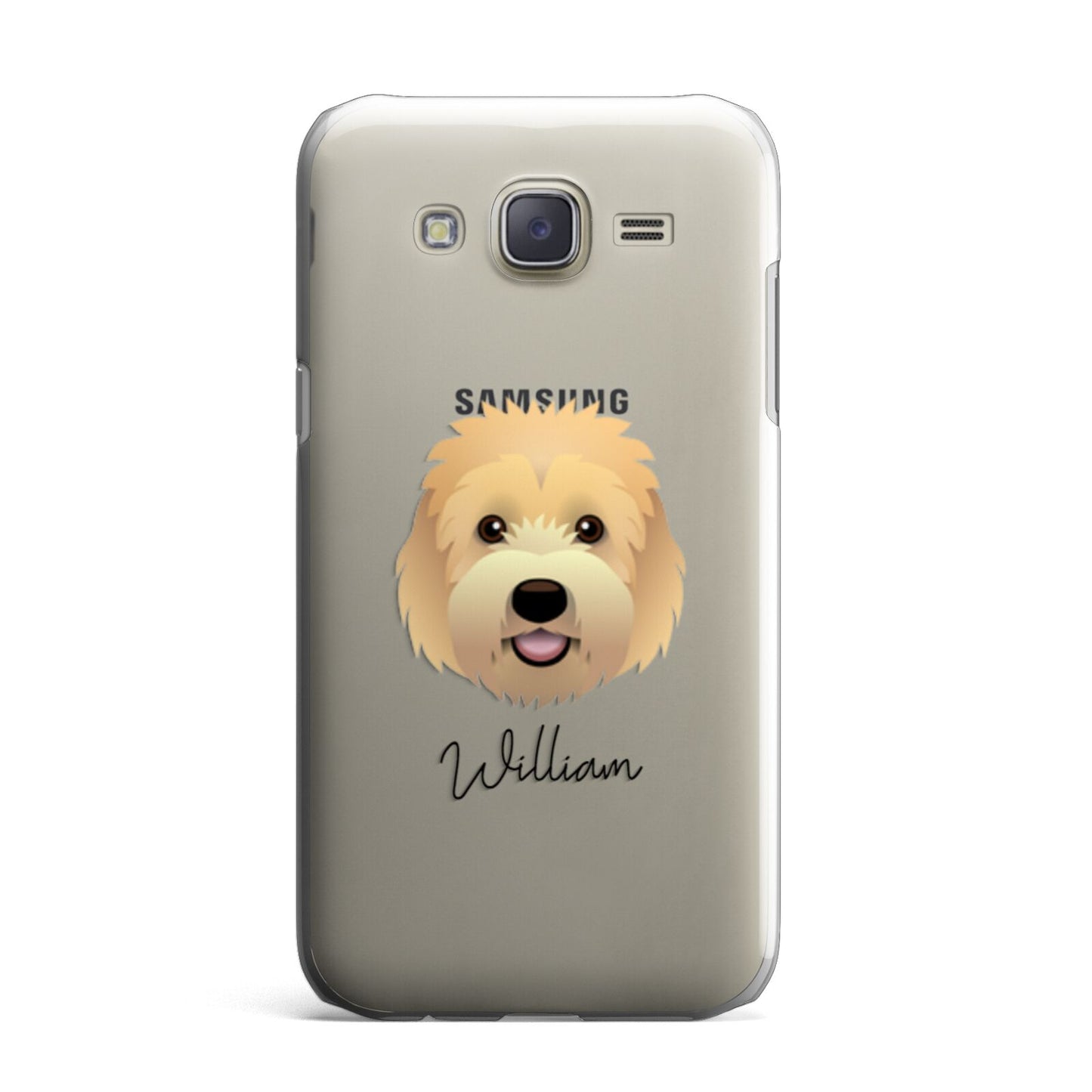 Goldendoodle Personalised Samsung Galaxy J7 Case