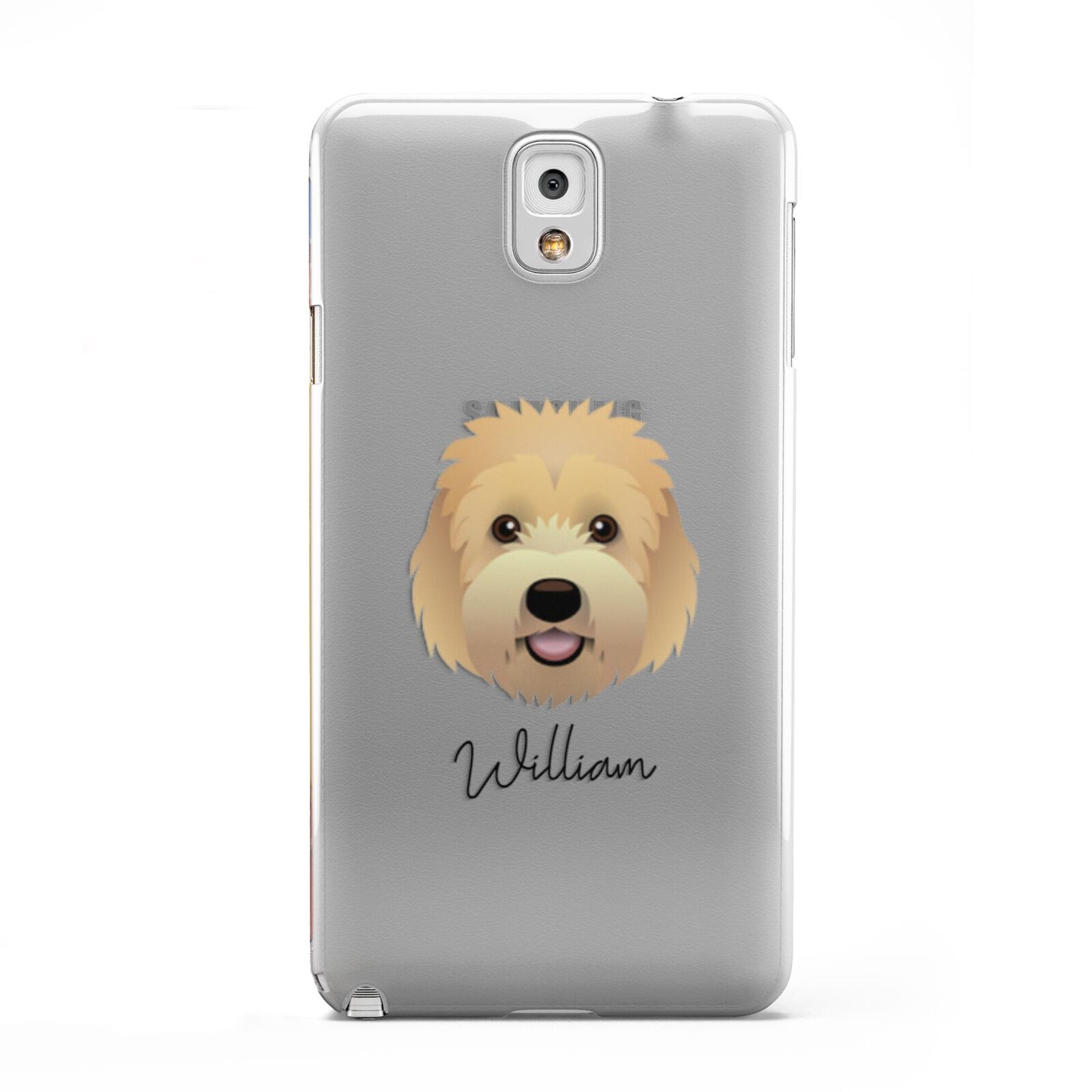 Goldendoodle Personalised Samsung Galaxy Note 3 Case