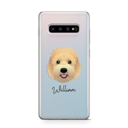 Goldendoodle Personalised Samsung Galaxy S10 Case