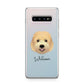 Goldendoodle Personalised Samsung Galaxy S10 Plus Case