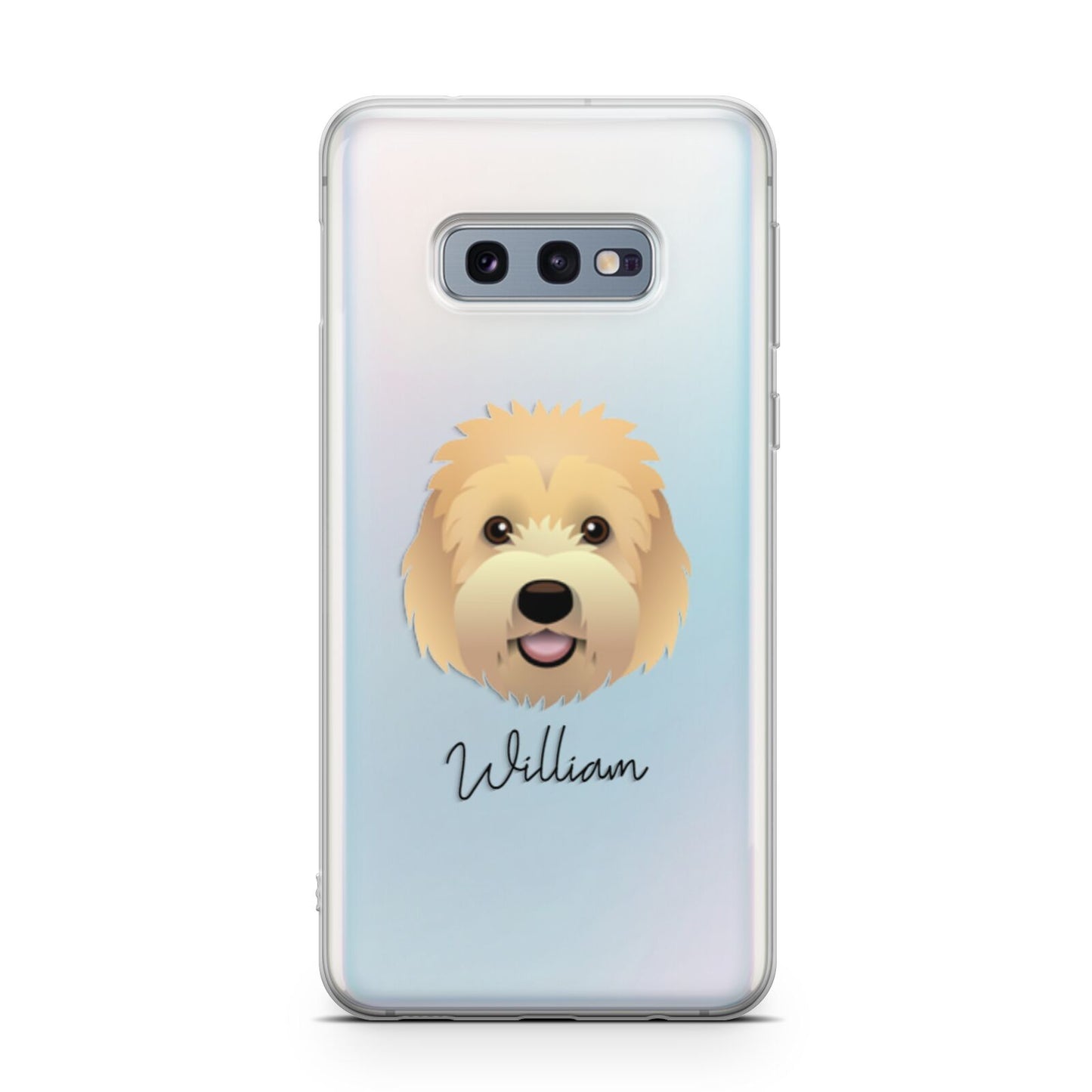 Goldendoodle Personalised Samsung Galaxy S10E Case
