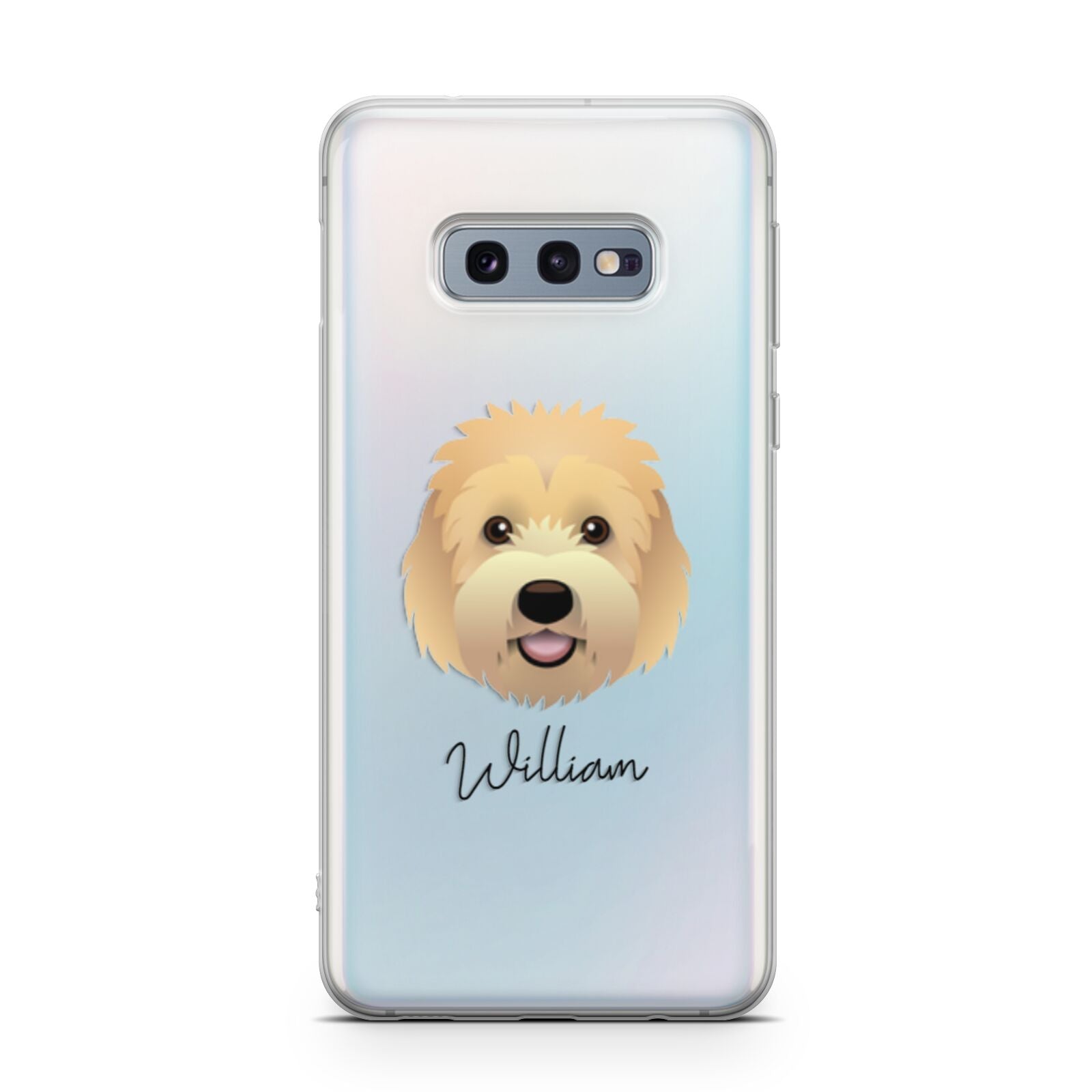 Goldendoodle Personalised Samsung Galaxy S10E Case