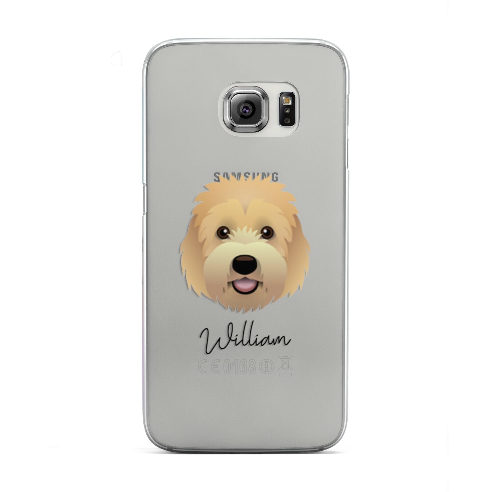 Goldendoodle Personalised Samsung Galaxy S6 Edge Case