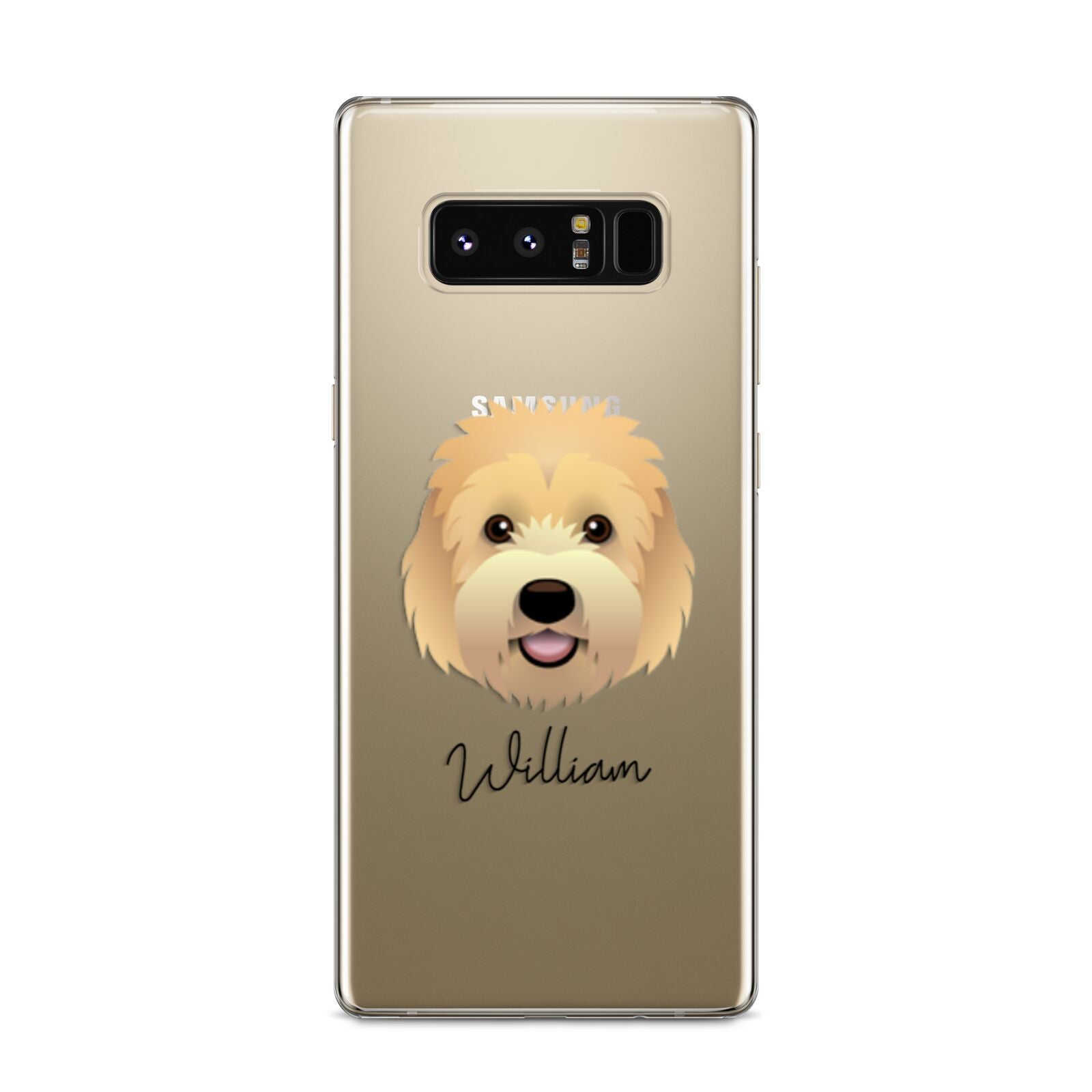 Goldendoodle Personalised Samsung Galaxy S8 Case