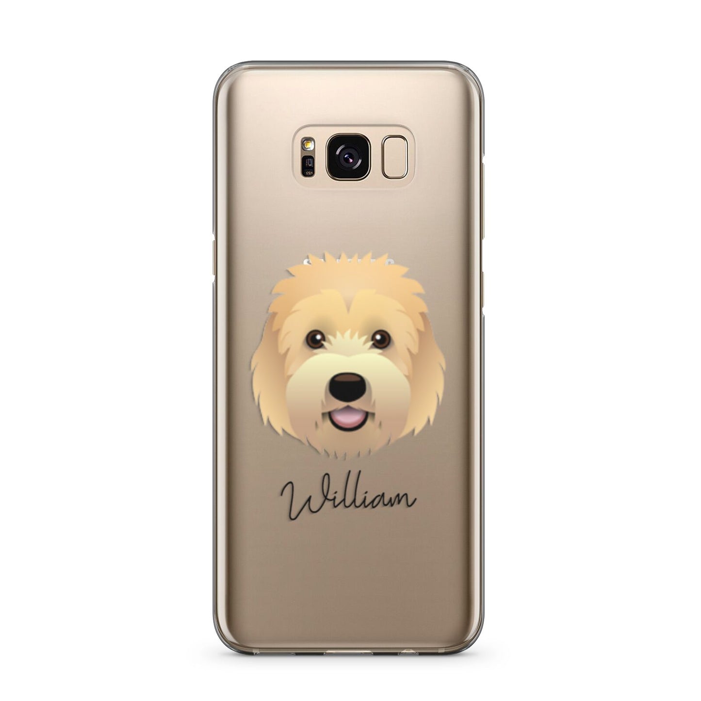 Goldendoodle Personalised Samsung Galaxy S8 Plus Case