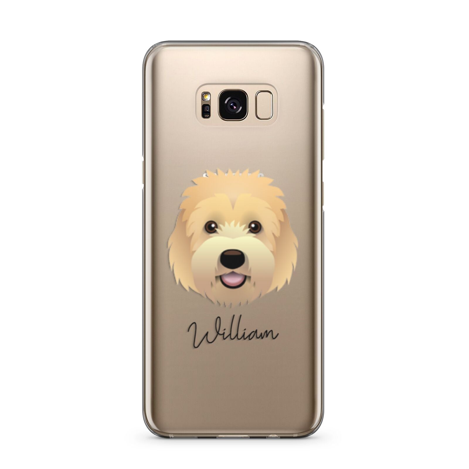 Goldendoodle Personalised Samsung Galaxy S8 Plus Case