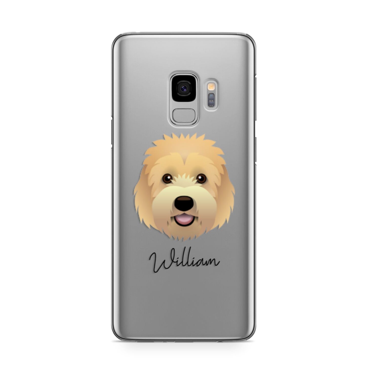 Goldendoodle Personalised Samsung Galaxy S9 Case