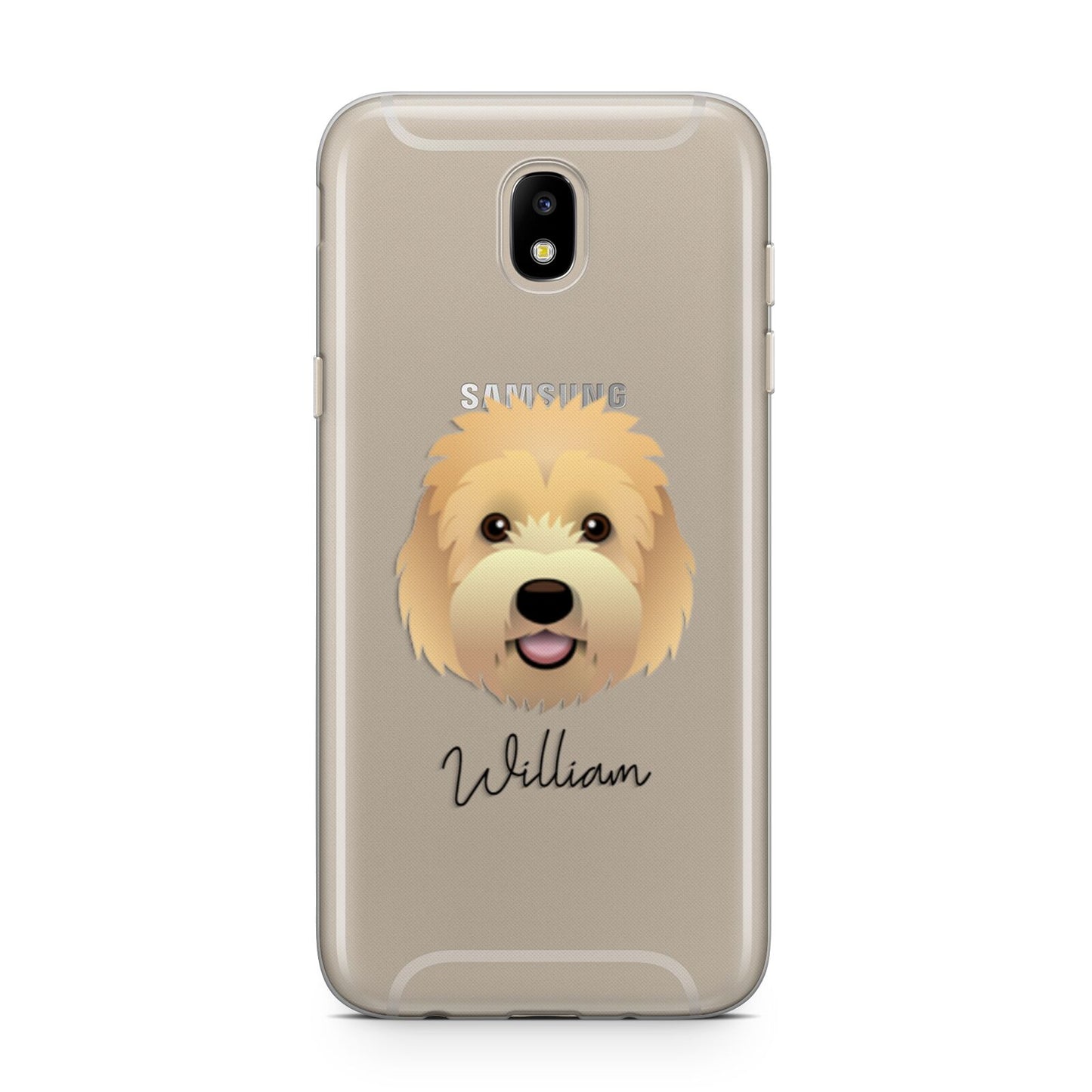 Goldendoodle Personalised Samsung J5 2017 Case