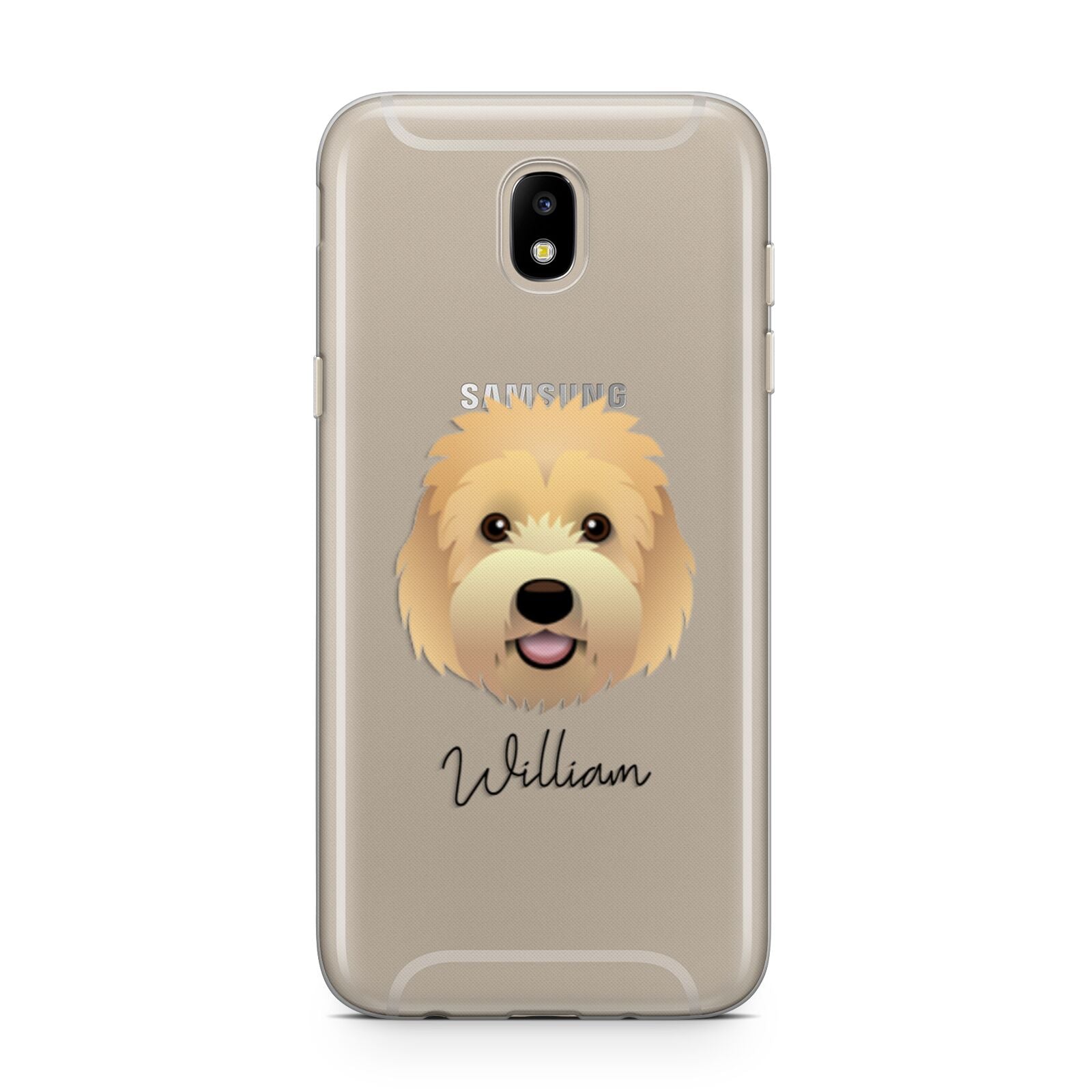 Goldendoodle Personalised Samsung J5 2017 Case