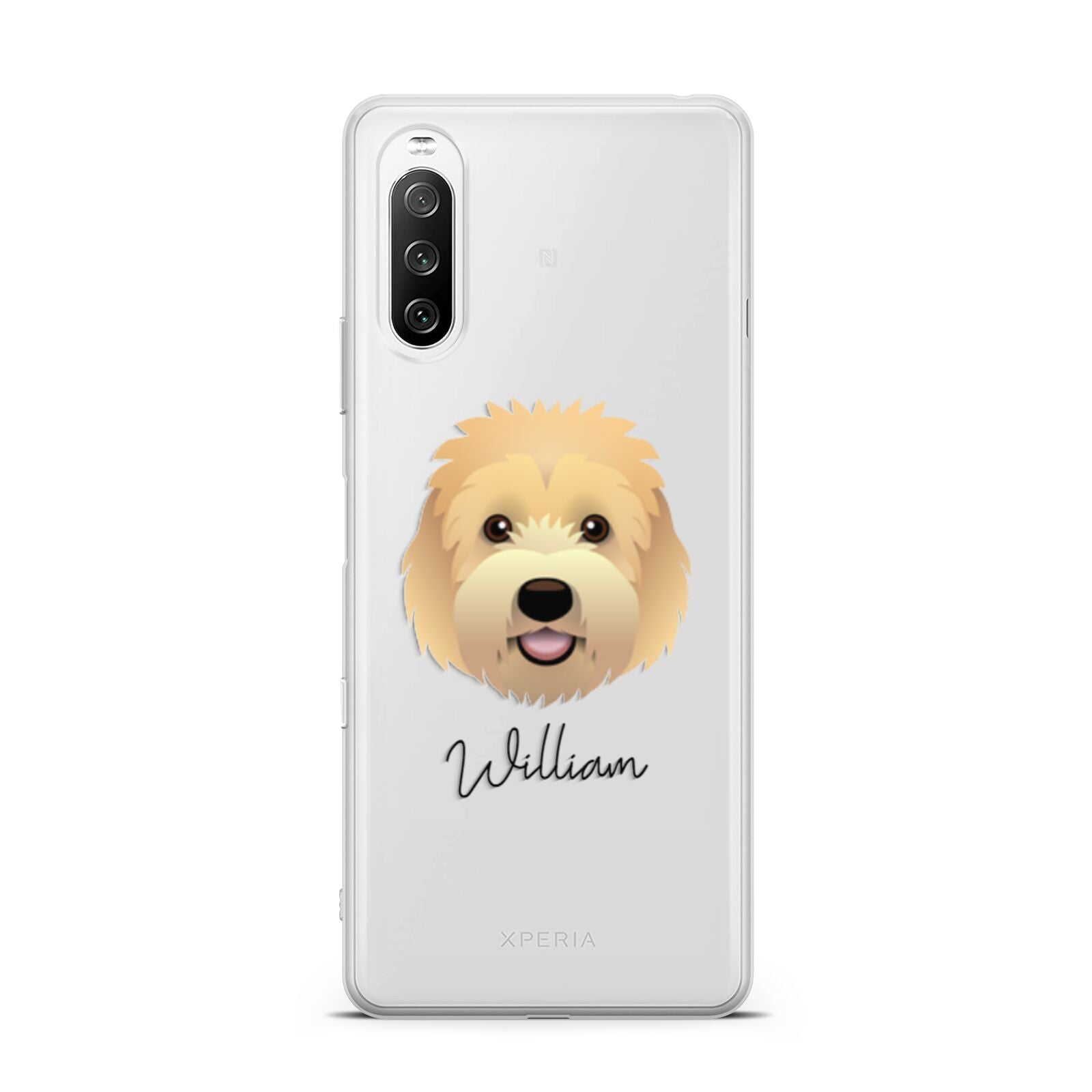 Goldendoodle Personalised Sony Xperia 10 III Case