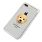 Goldendoodle Personalised iPhone 8 Plus Bumper Case on Silver iPhone Alternative Image