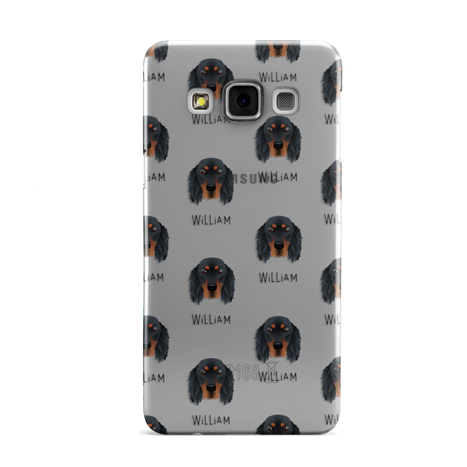 Gordon Setter Icon with Name Samsung Galaxy A3 Case