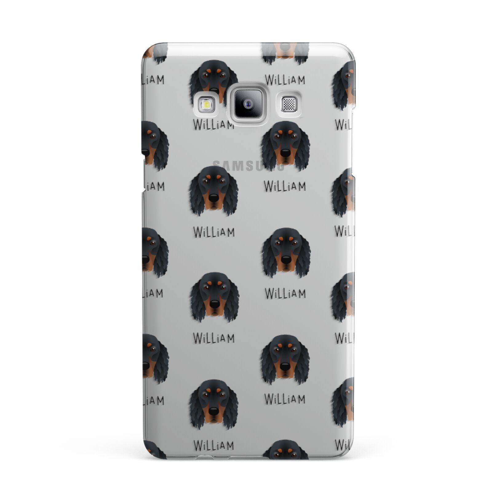 Gordon Setter Icon with Name Samsung Galaxy A7 2015 Case