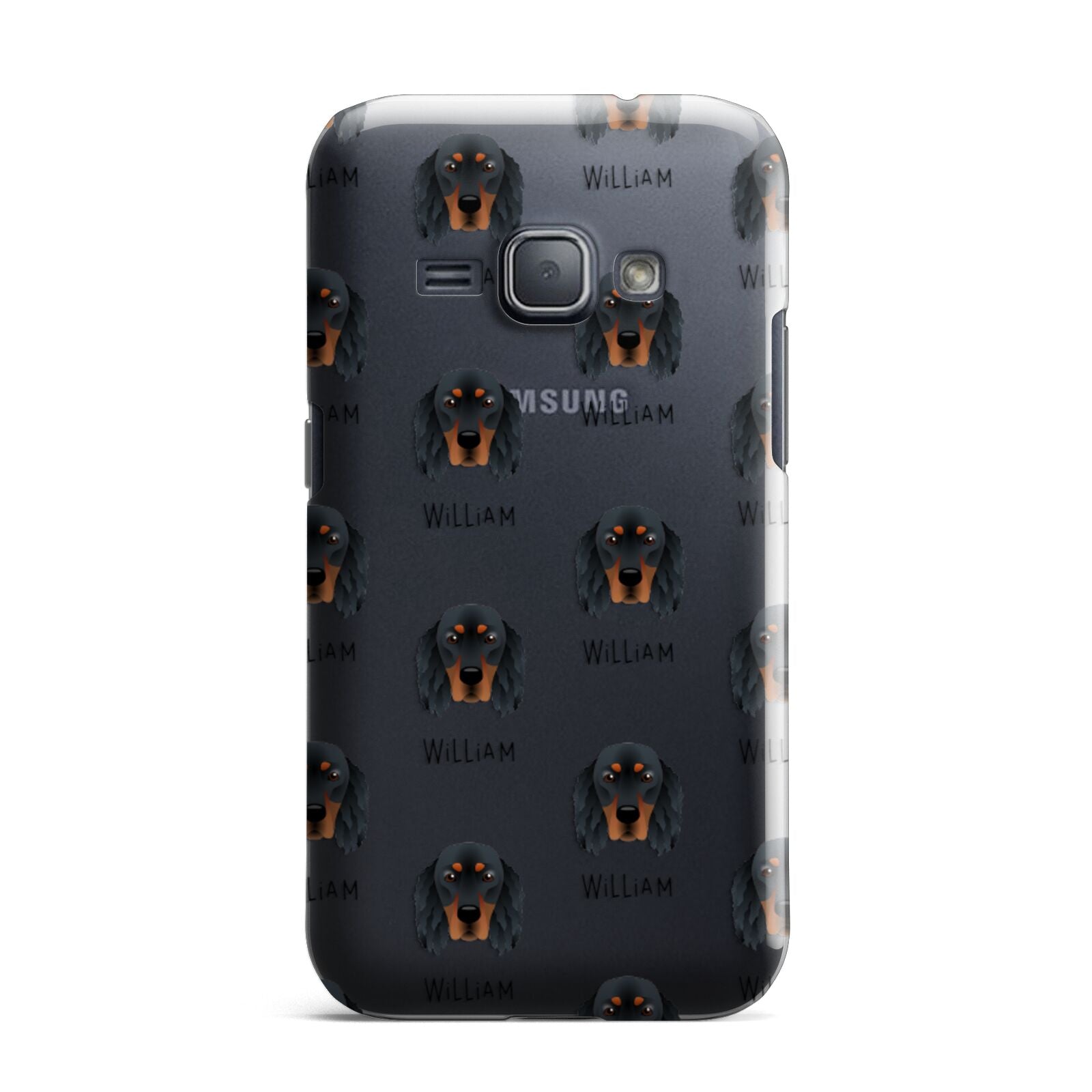 Gordon Setter Icon with Name Samsung Galaxy J1 2016 Case