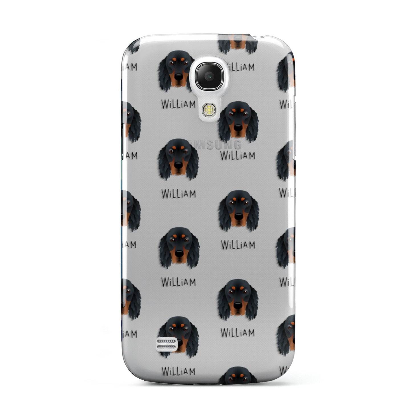 Gordon Setter Icon with Name Samsung Galaxy S4 Mini Case