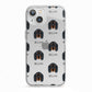 Gordon Setter Icon with Name iPhone 13 TPU Impact Case with White Edges