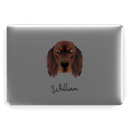 Gordon Setter Personalised Apple MacBook Case