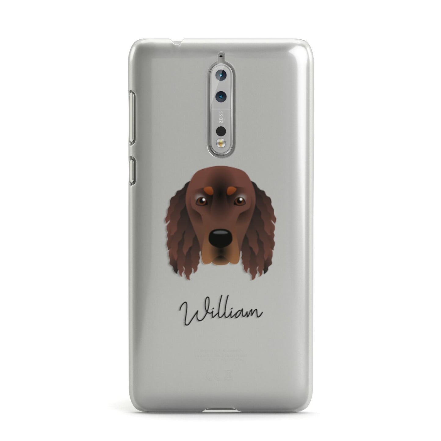 Gordon Setter Personalised Nokia Case