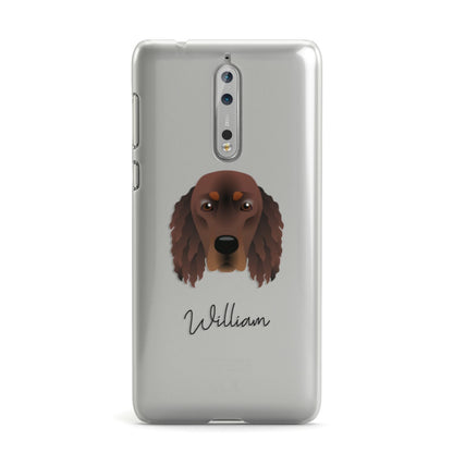 Gordon Setter Personalised Nokia Case