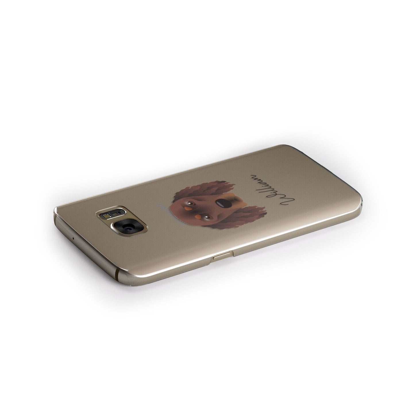 Gordon Setter Personalised Samsung Galaxy Case Side Close Up