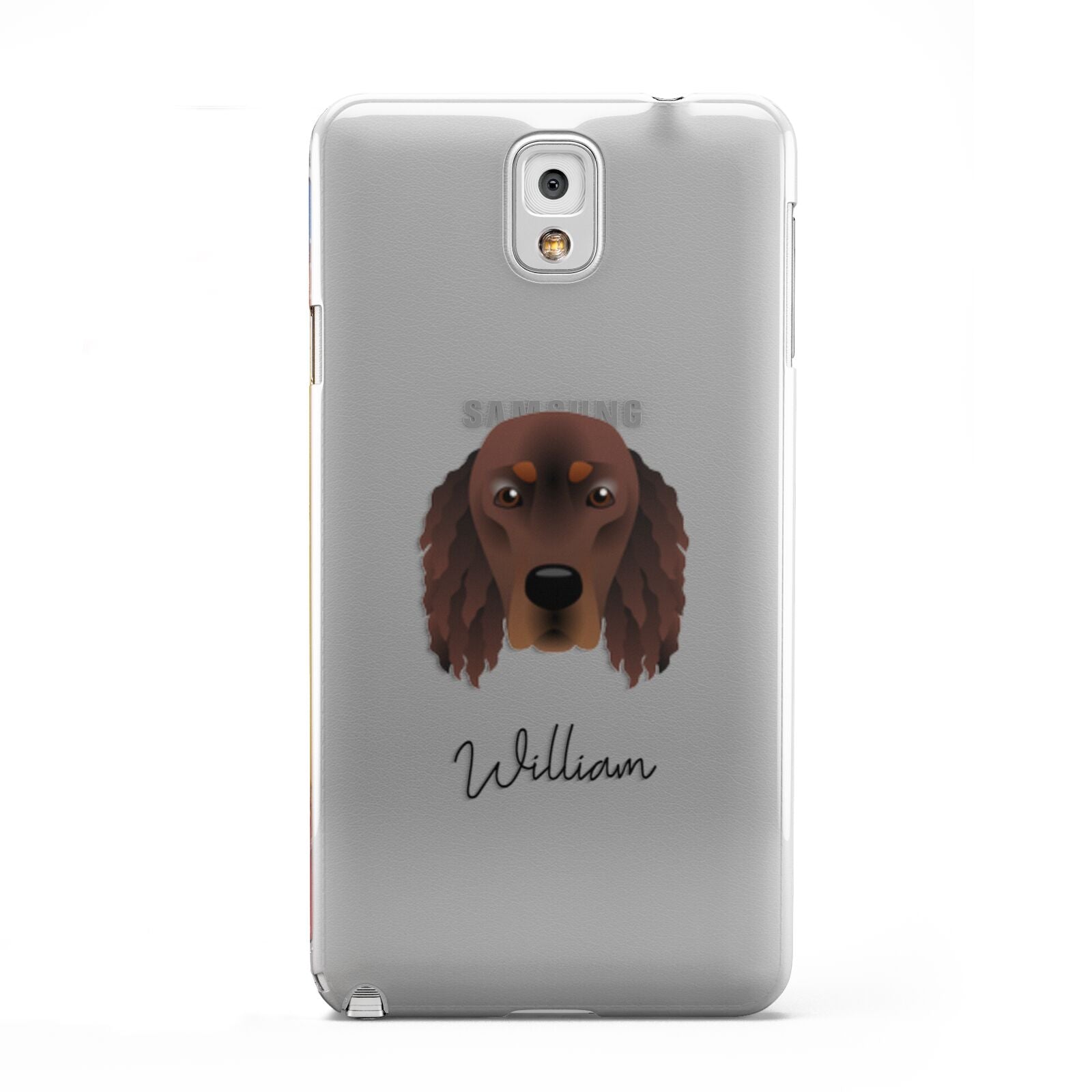 Gordon Setter Personalised Samsung Galaxy Note 3 Case