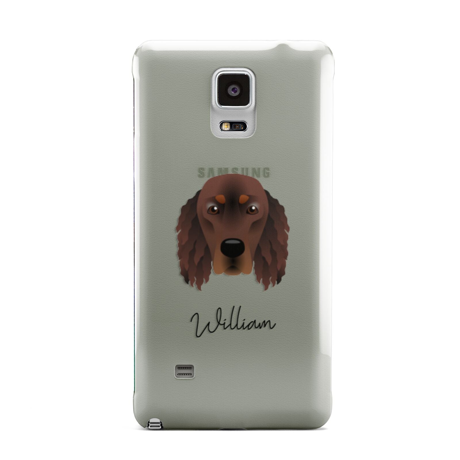 Gordon Setter Personalised Samsung Galaxy Note 4 Case