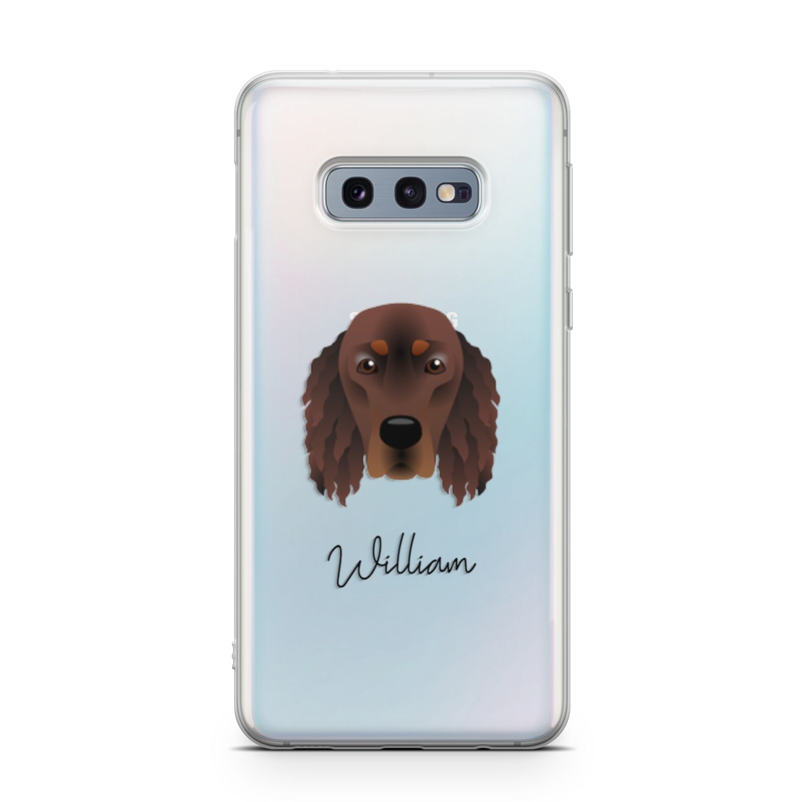 Gordon Setter Personalised Samsung Galaxy S10E Case