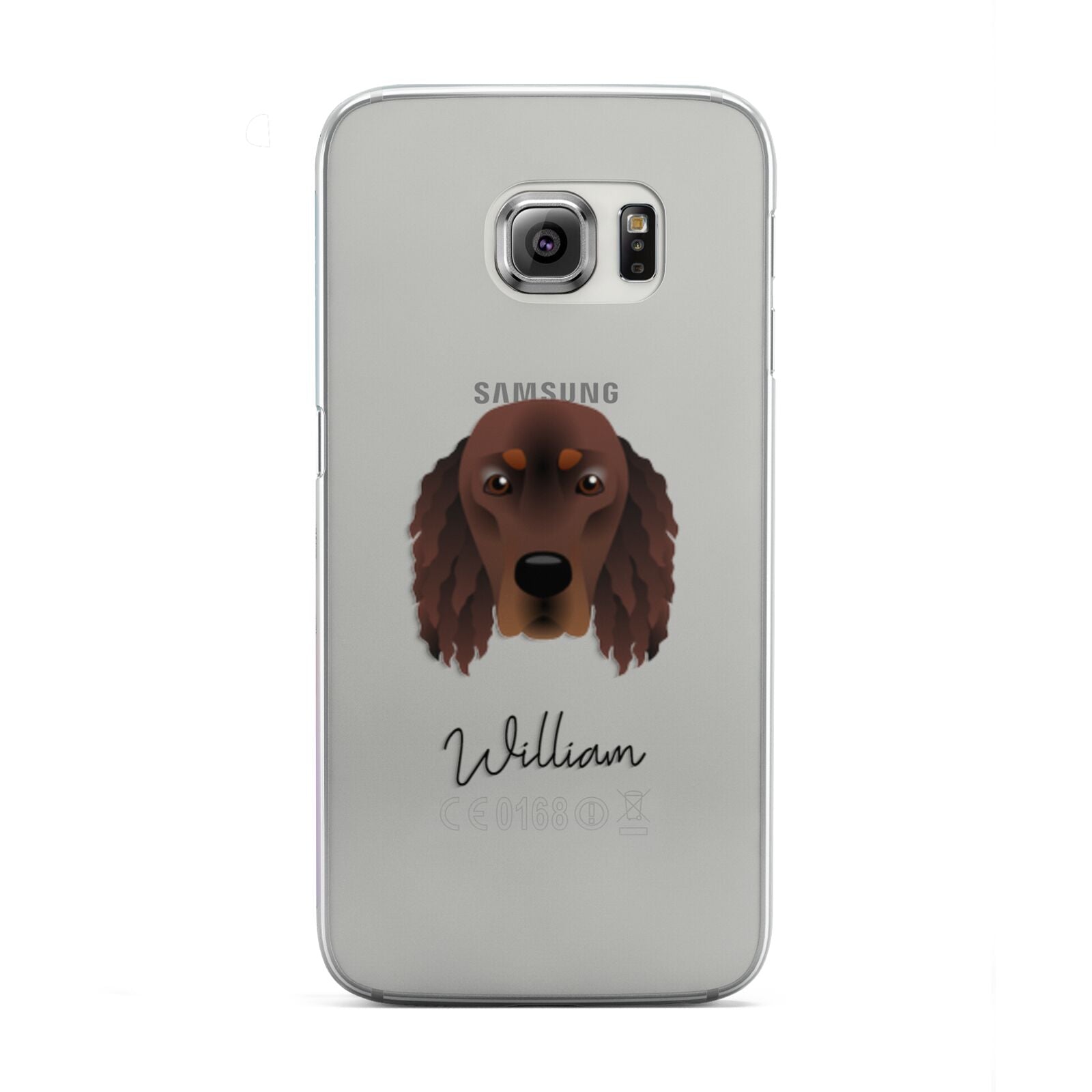 Gordon Setter Personalised Samsung Galaxy S6 Edge Case