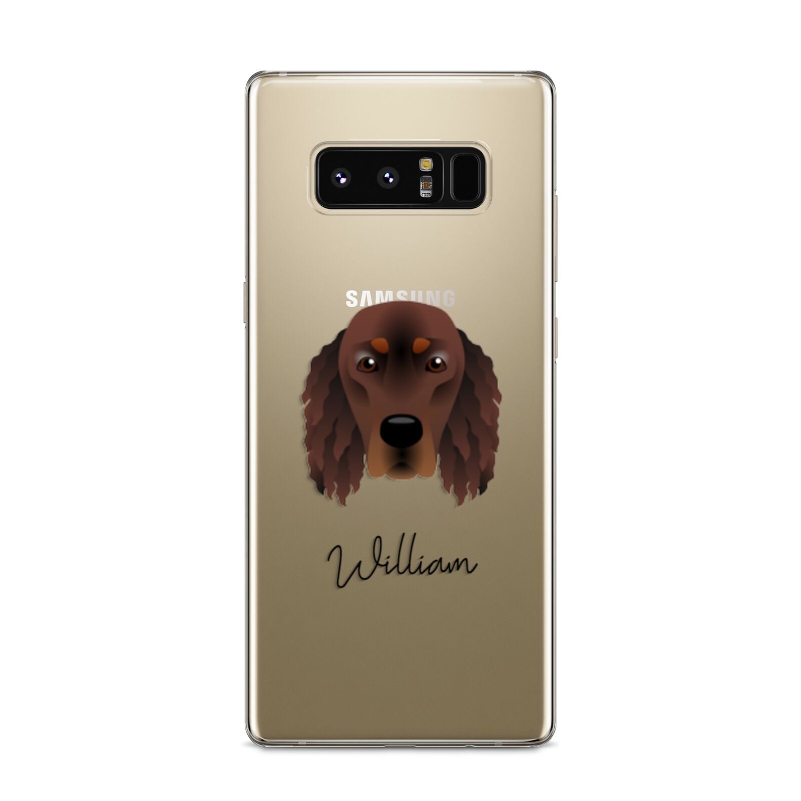 Gordon Setter Personalised Samsung Galaxy S8 Case