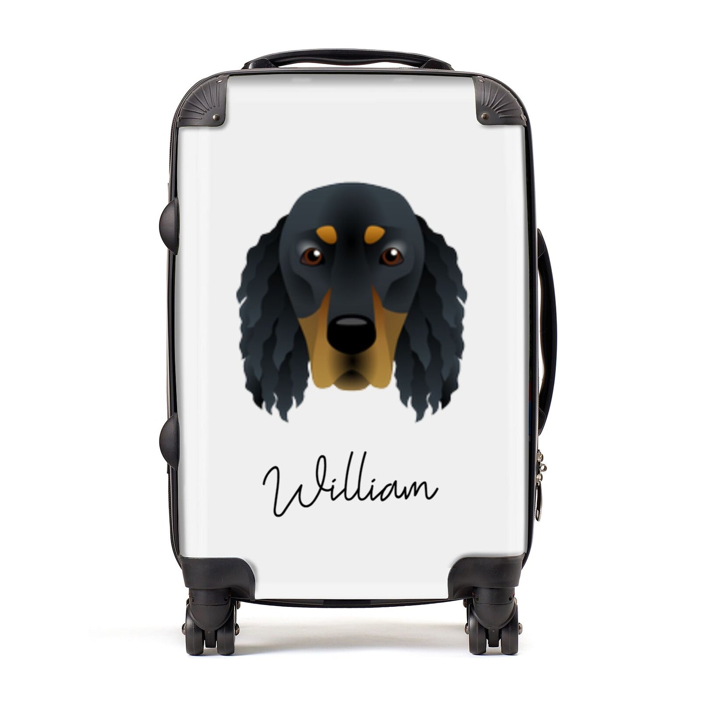 Gordon Setter Personalised Suitcase